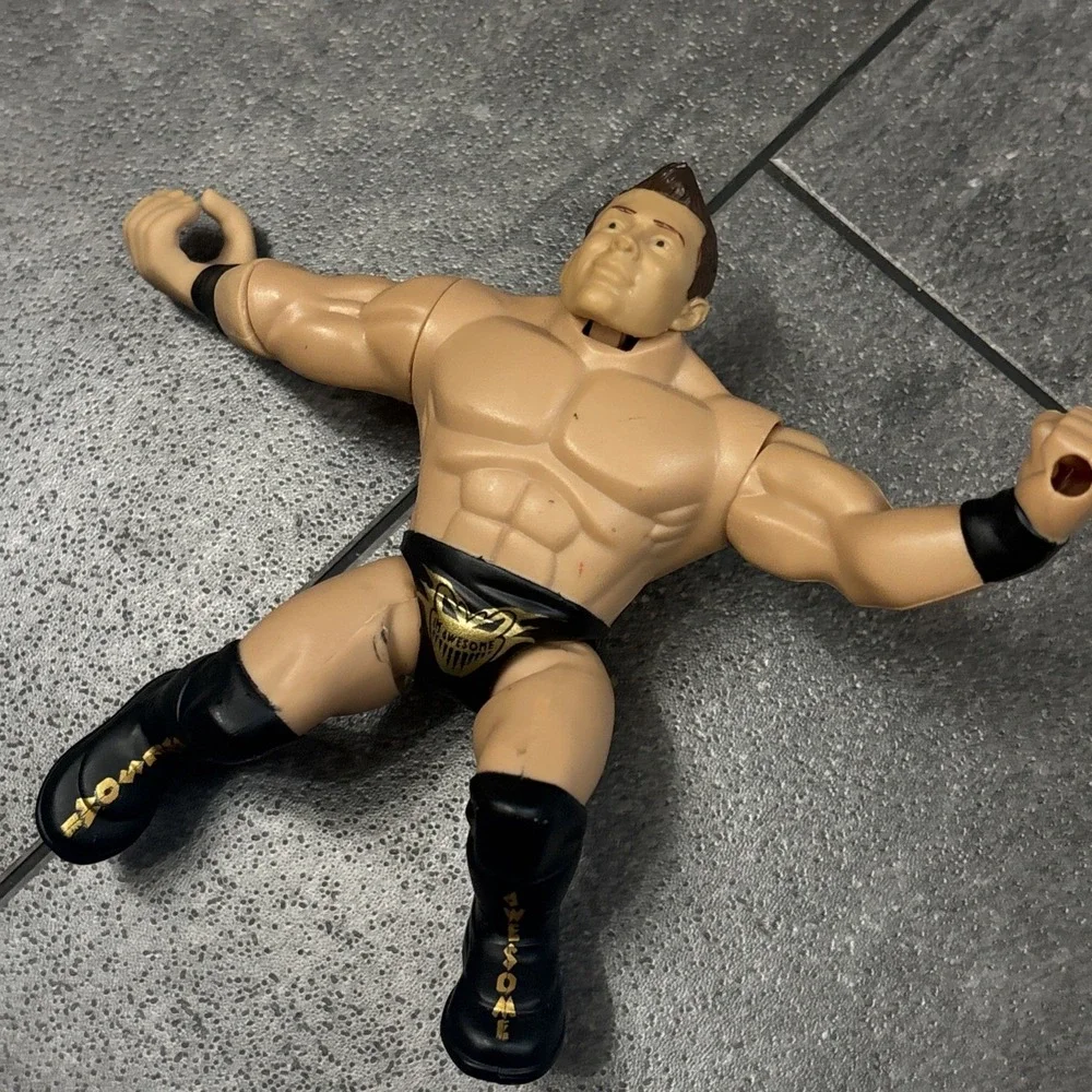 Mattel WWE Money in the Bank Ring Playset Sheamus Batista Evan Bourne Power Slam